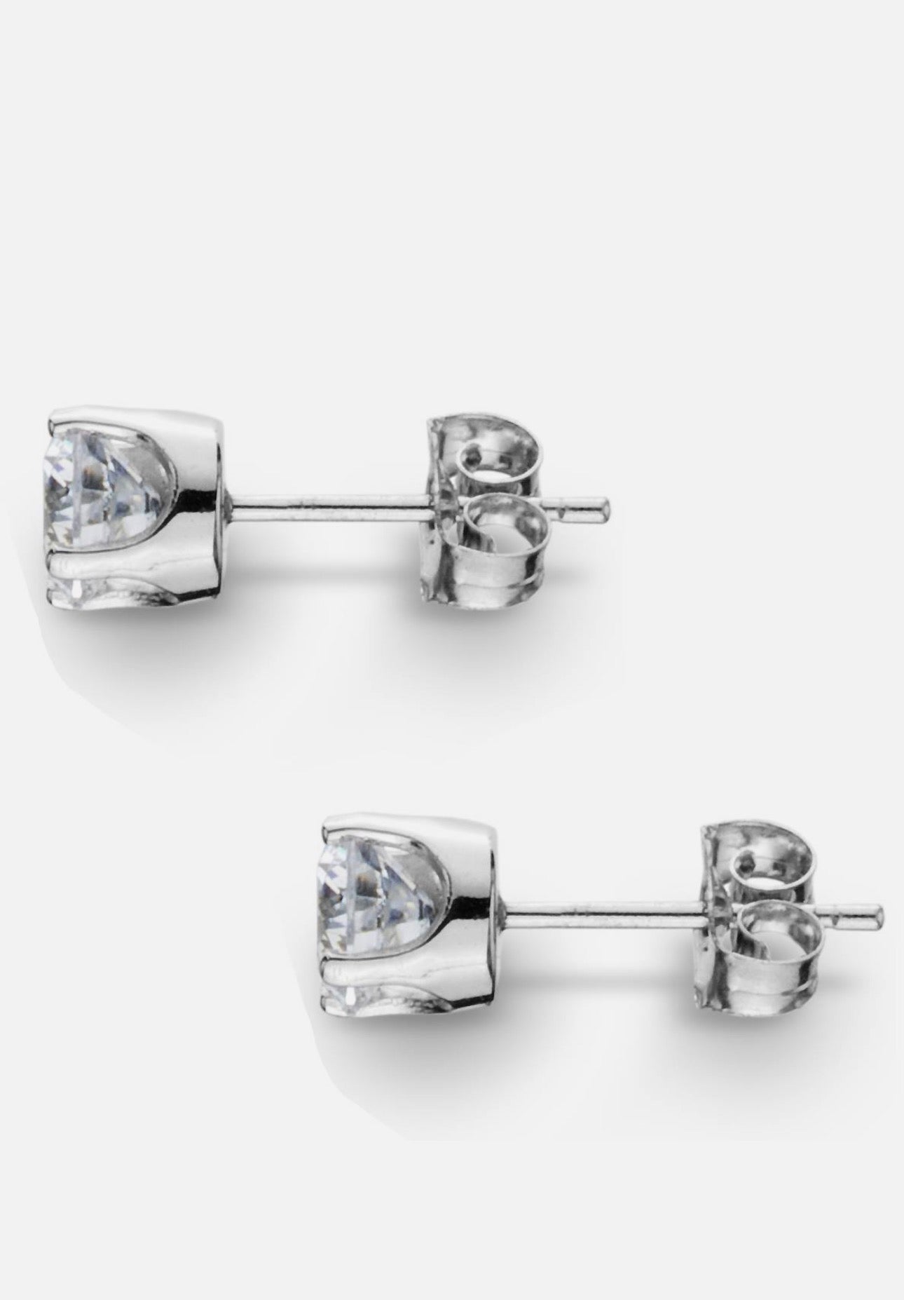 1/4 - 2 Ct T.W. Natural Diamond Studs in 14k White or Yellow Gold