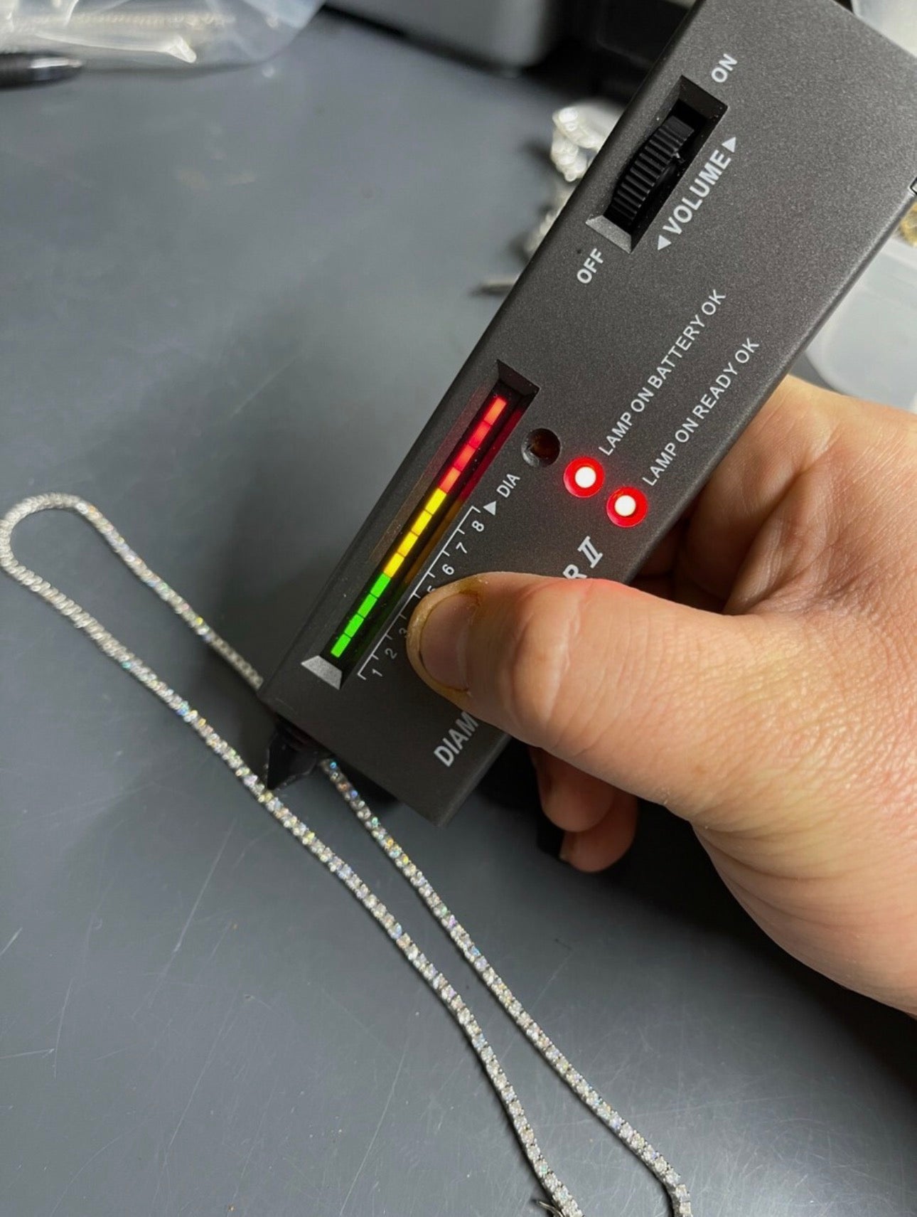 VVS Moissanite Tennis Chain - 925 Sterling Silver Premium Necklace