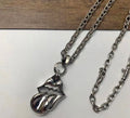 925 Sterling Silver Chrome Hearts Style Necklace - Iced Out Chain