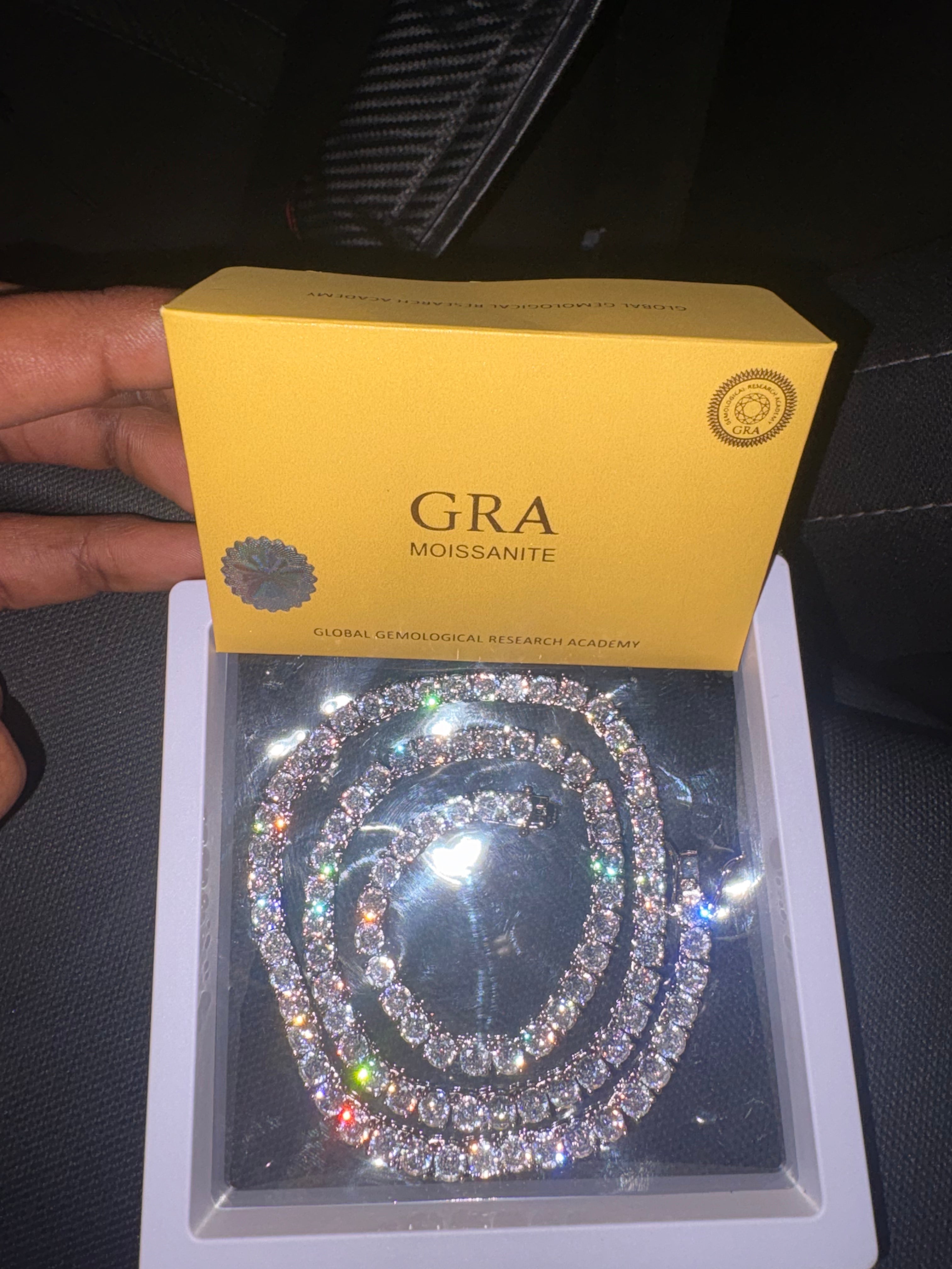 Moissanite Tennis Chain 5mm