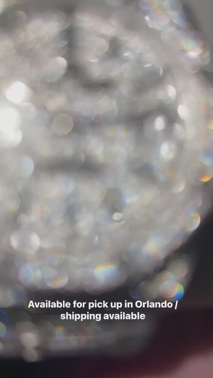 VVS Moissanite Iced Out AP Style Watch - Diamond Tested Luxury Timepiece