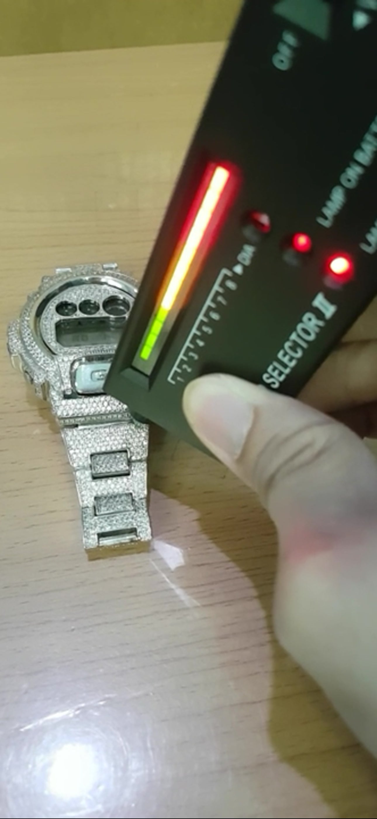 Custom G-SHOCK DW-6900 Daimond Iced out Luxury Pimp HipHop Edition One of a Kind